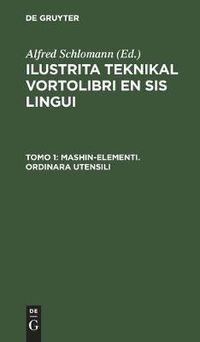 Cover image for Mashin-elementi. Ordinara Utensili