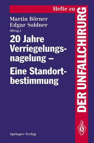 Cover image for 20 Jahre Verriegelungsnagelung - eine Standortbestimmung