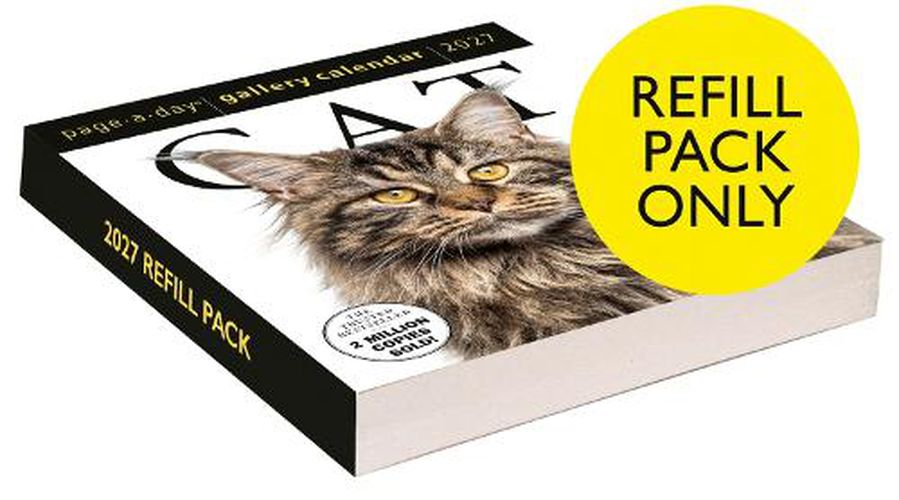 Cover image for Cat Page-A-Day (R) Gallery Calendar Refill Pack 2027