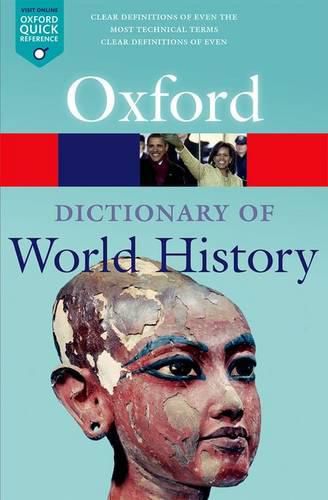 Cover image for A Dictionary of World History