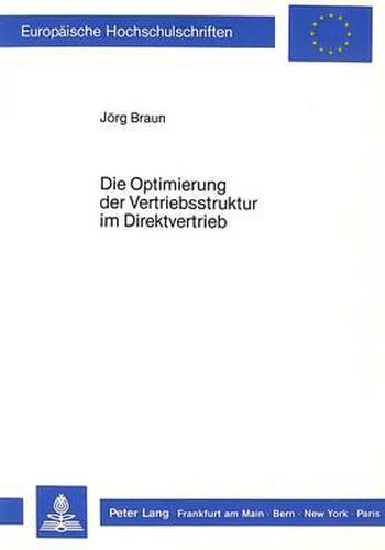 Cover image for Die Optimierung Der Vertriebsstruktur Im Direktvertrieb