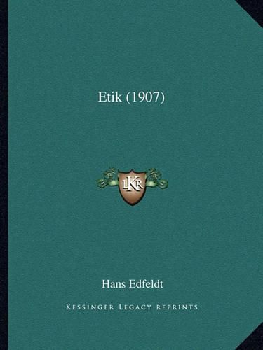 Cover image for Etik (1907)
