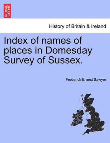 Cover image for Index of Names of Places in Domesday Survey of Sussex.