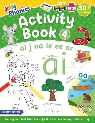 Cover image for Jolly Phonics Activity Book 4