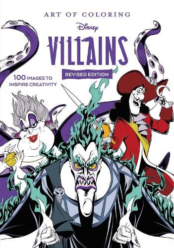 Cover image for Art of Coloring: Disney Villains