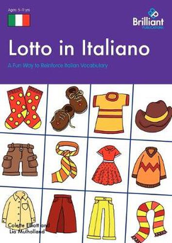 Cover image for Lotto in Italiano: A Fun Way to Reinforce Italian Vocabulary