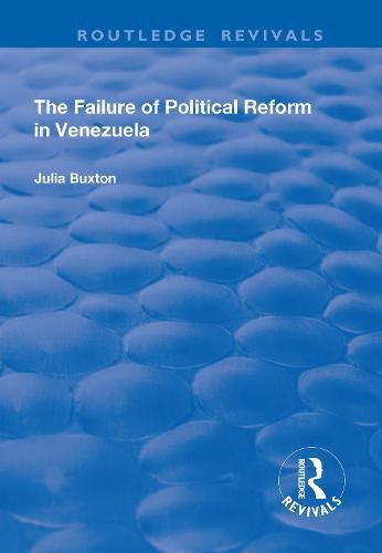 Cover image for The Failure of Political Reform in Venezuela