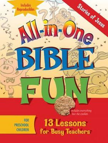 Cover image for All-in-one Bible Fun Preschool: Stories of Jesus