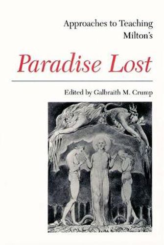 Cover image for Approaches to Teaching Milton's Paradise Lost