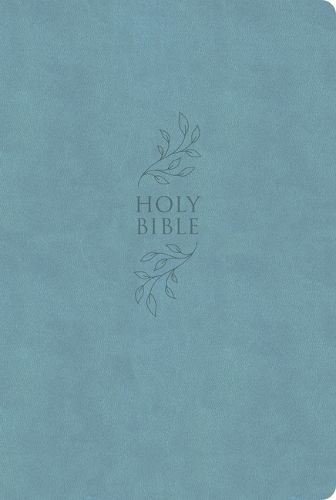Cover image for KJV Super Giant Print Reference Bible, Value Edition, Blue Leathertouch