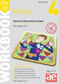 Cover image for 11+ Maths Year 5-7 Workbook 4: Numerical Reasoning