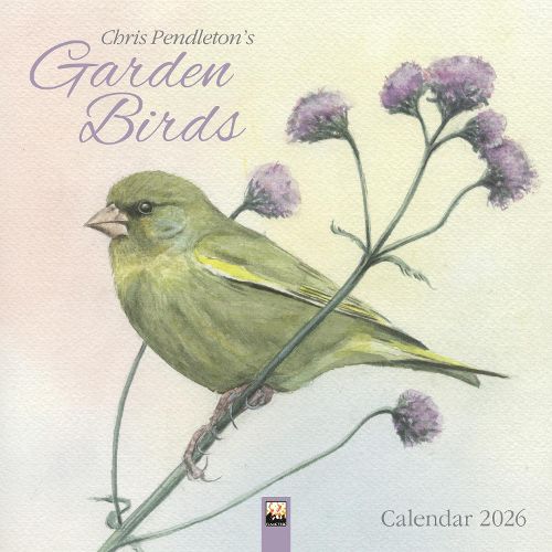 Cover image for Chris Pendleton Garden Birds Wall Calendar 2026 (Art Calendar)