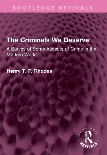 Cover image for The Criminals We Deserve