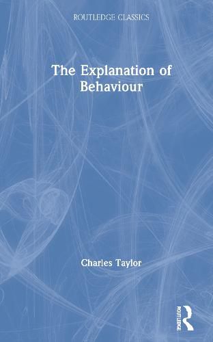 Cover image for The Explanation of Behaviour