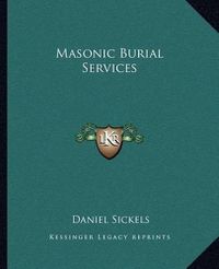 Cover image for Masonic Burial Services