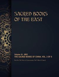 Cover image for The Sacred Books of China: Volume 2 of 6