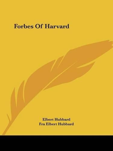 Cover image for Forbes of Harvard