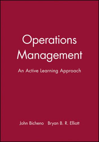 Cover image for Operations Management: An Active Learning Approach