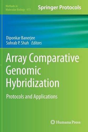 Cover image for Array Comparative Genomic Hybridization: Protocols and Applications