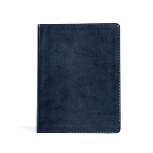 Cover image for CSB Verse-by-Verse Reference Bible, Navy LeatherTouch