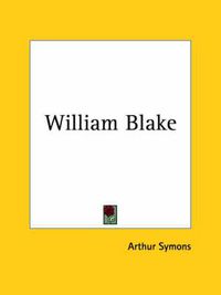 Cover image for William Blake (1907)