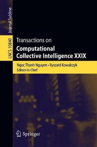 Cover image for Transactions on Computational Collective Intelligence XXIX