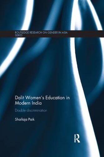 Cover image for Dalit Women's Education in Modern India: Double Discrimination