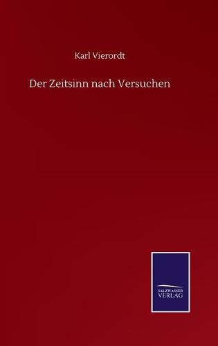 Cover image for Der Zeitsinn nach Versuchen