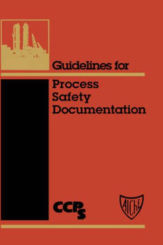 Cover image for Guidelines for Process Safety Management Documentation