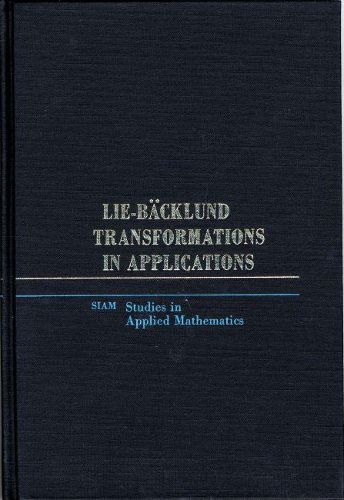 Cover image for Lie-Backlund Transformations in Applications