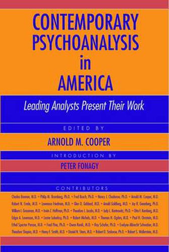 Cover image for Contemporary Psychoanalysis in America: Leading Analysts Present Their Work