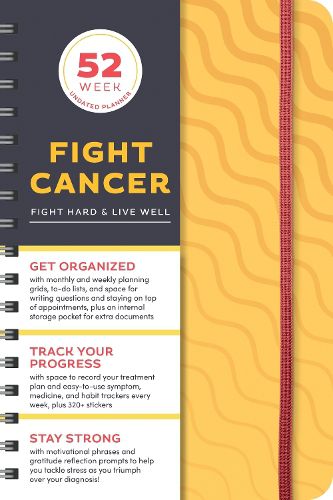 Cover image for Fight Cancer Undated Planner