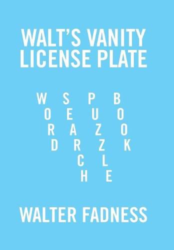 Cover image for Walt's Vanity License Plate: Word Search Puzzle Book