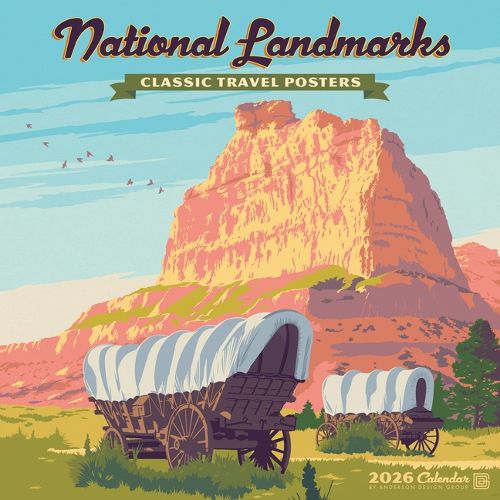 Cover image for National Landmarks (Adg) 2026 Wall Calendar