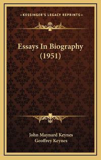 Cover image for Essays in Biography (1951)