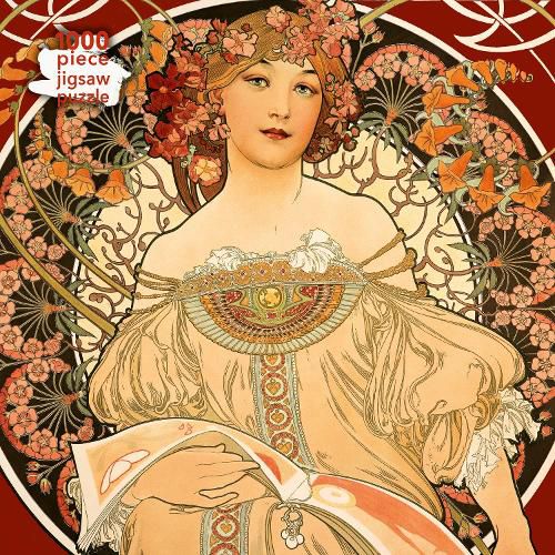 Cover image for Jigsaw: Alphonse Mucha, Reverie (1000&#45;piece)