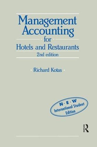 Cover image for Management Accounting for Hotels and Restaurants