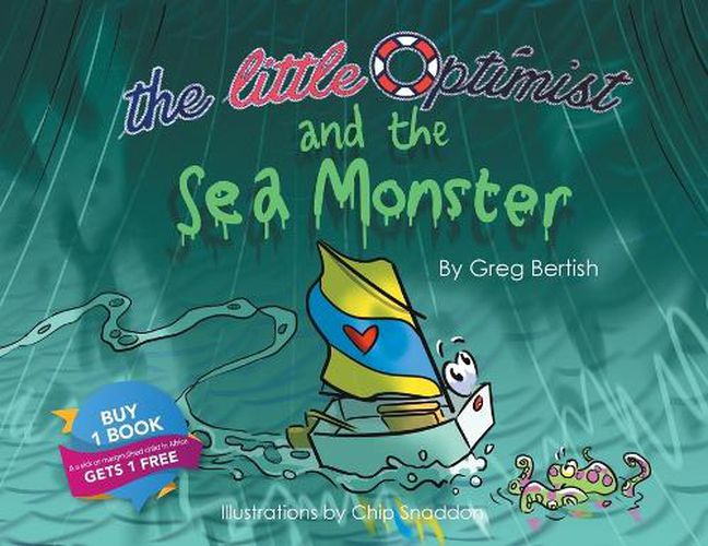 Cover image for The Little Optimist and the Sea Monster