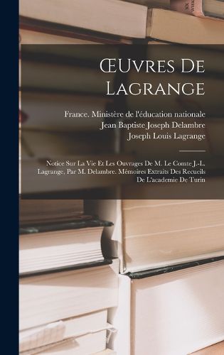 Cover image for OEuvres De Lagrange