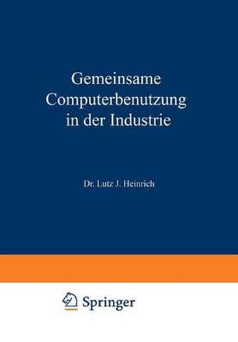 Gemeinsame Computerbenutzung in Der Industrie: Datenverarbeitung Ausser Haus