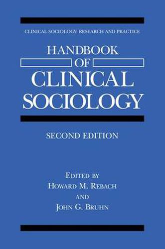 Cover image for Handbook of Clinical Sociology