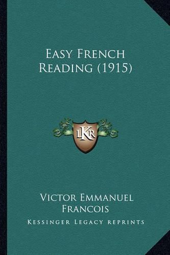 Cover image for Easy French Reading (1915)