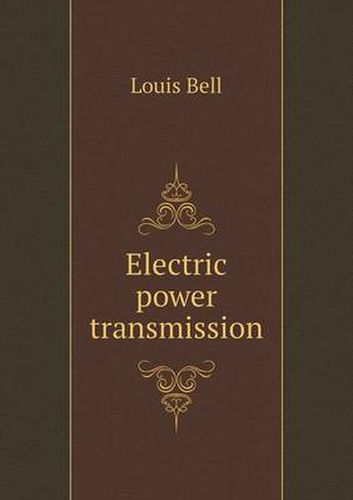 Cover image for Electric power transmission