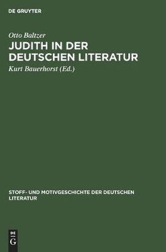 Judith in Der Deutschen Literatur