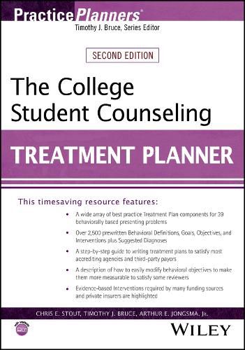 Cover image for The College Student Counseling Treatment Planner