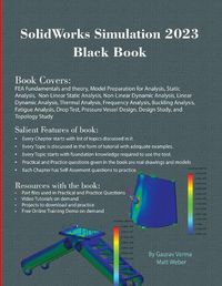 Cover image for SolidWorks Simulation 2023 Black Book