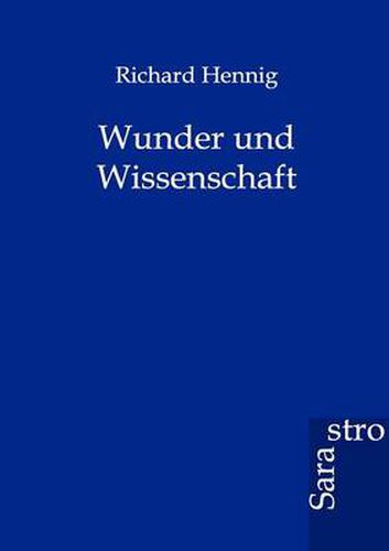 Cover image for Wunder und Wissenschaft