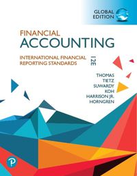 Cover image for Financial Accounting, Global Edition