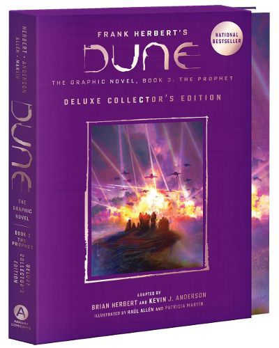 Cover image for DUNE: The Graphic Novel, Book 3: The Prophet: Deluxe Collector's Edition: Volume 3