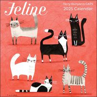 Cover image for Feline 2025 Wall Calendar